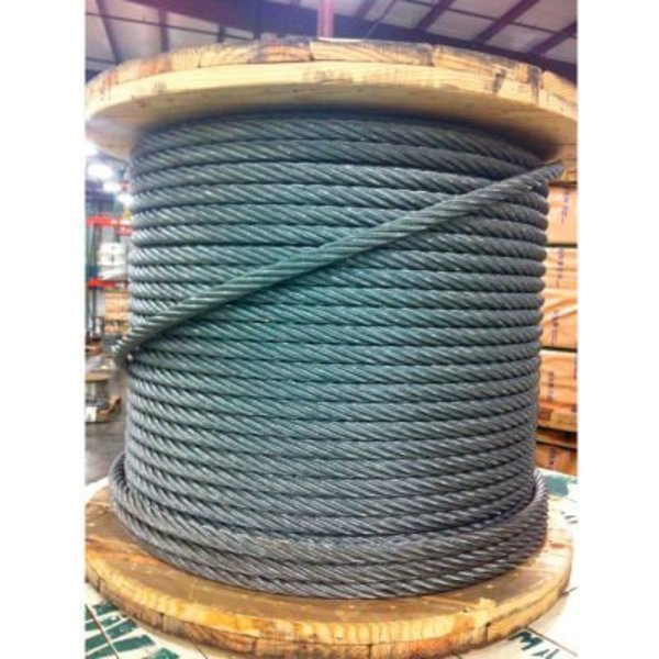 Southern Wire 250' 3/4in Dia. 6x19 Improved Plow Stee Galvanized Wire Rope 002700-00110